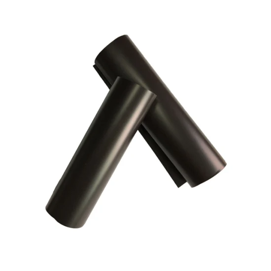 Professional Custom Black Ferrite Rubber Magnetic Roll Magnet