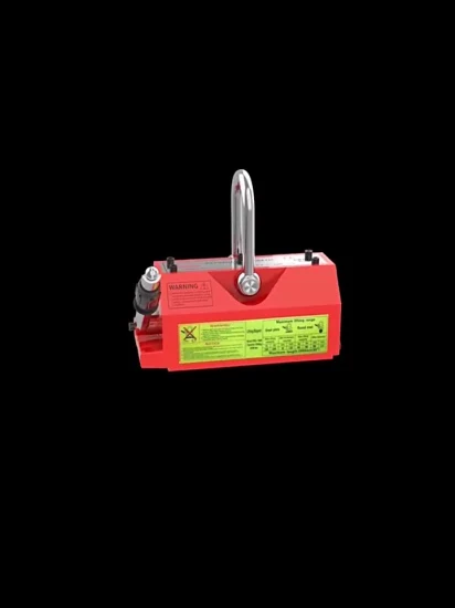 400kg Manual Magnetic Hoist for Lifting Steel Plate